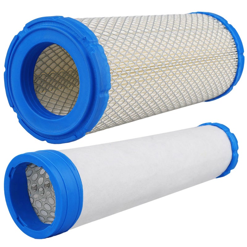 SOLLON 2508301-S Outer Air Filter & 2508304-S Inner for Kawasaki 11013-7020 11013-7019 11013-7044 11013-7045 M131802 M131803 FX651V FD731V FD750D FD791D FH601V FH641V FH680V FH721V Lawn Mower - Image 1